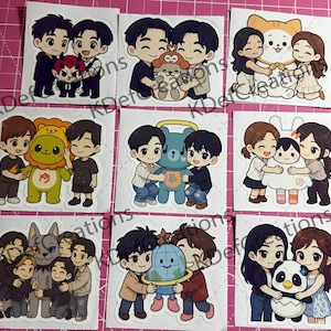 Stickers Chibis et mascottes GMMTV