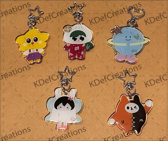 GMMTV Mascot Keychains - Etsy