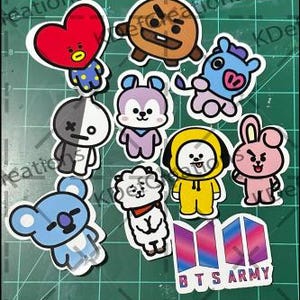 BTS BT21 Stickers