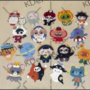 Thermocollants mascottes GMMTV