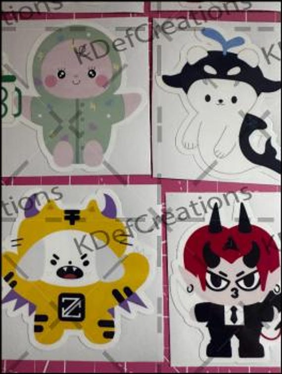 BL/GL Mascots Magnets - Etsy