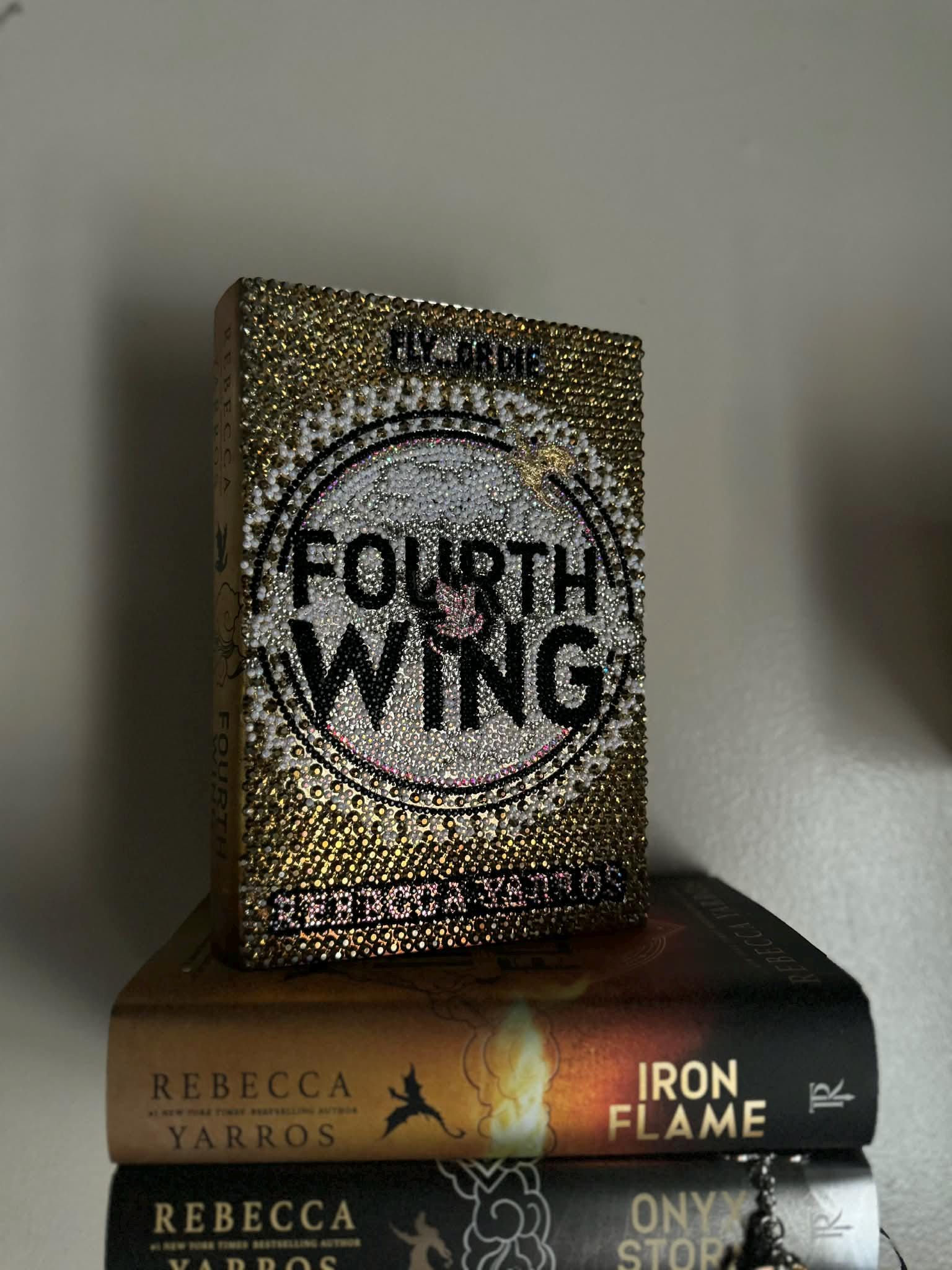 Rhinestone Cover Art Fourth Wing - Etsy Israel