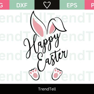 Frohe Ostern svg, Osterhase svg, lustige Ostern svg, svg-Dateien für Cricut, Häschen svg