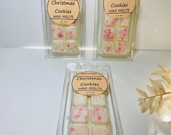 Duftwachs in Duftwachsriegel,Wachsmelts für Duftlampe, Christmas Cookies, Geschenk, schöne Kleinigkeit,Raumduft Wax Melts, Weihnachtsduft