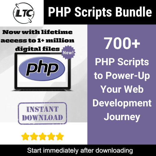 Pacchetto di oltre 700 script PHP, kit di strumenti di sviluppo Web, codice sorgente, script di automazione, SEO, CMS, e-commerce, modelli di siti Web, script back-end