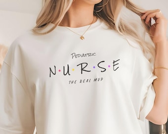 Pediatric Nurse Shirt Comfort Colors®, Pediatric Shirt, Nurse Appreciation Gift, Peds Nurse Tee, Gift for Nurses Tshirt, Cute Nurse Shirt