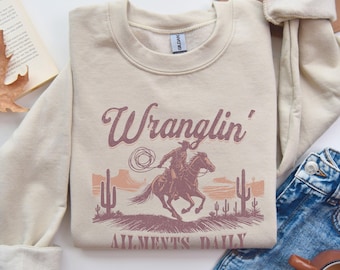 Western Pharmacy Sweatshirt, Pharmacist Gift, Drugstore Pullover