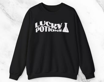 Lucky Potions Pharmacy Crewneck Sweatshirt, Pharmacist Gift