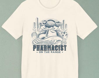 Western Pharmacist Shirt, Pharmacology, Pharmacist Gift, Pharmacy Graduation, White Coat Ceremony, Pharmacy Week Gift, Pharmacist Shirts