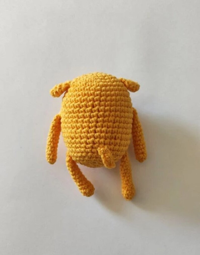 Crochet Pattern little dog, English pdf file, 7 cm doll, crochet amigumi pattern, animals crochet, crochet tutorial image 4