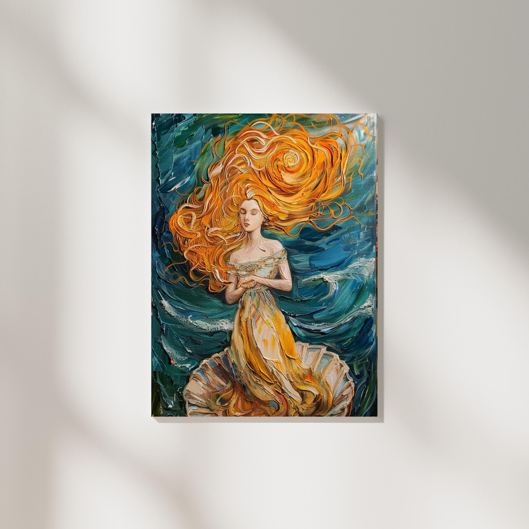 Van Gogh-inspired Birth of Venus – Printable Wall Art – Starry Night ...
