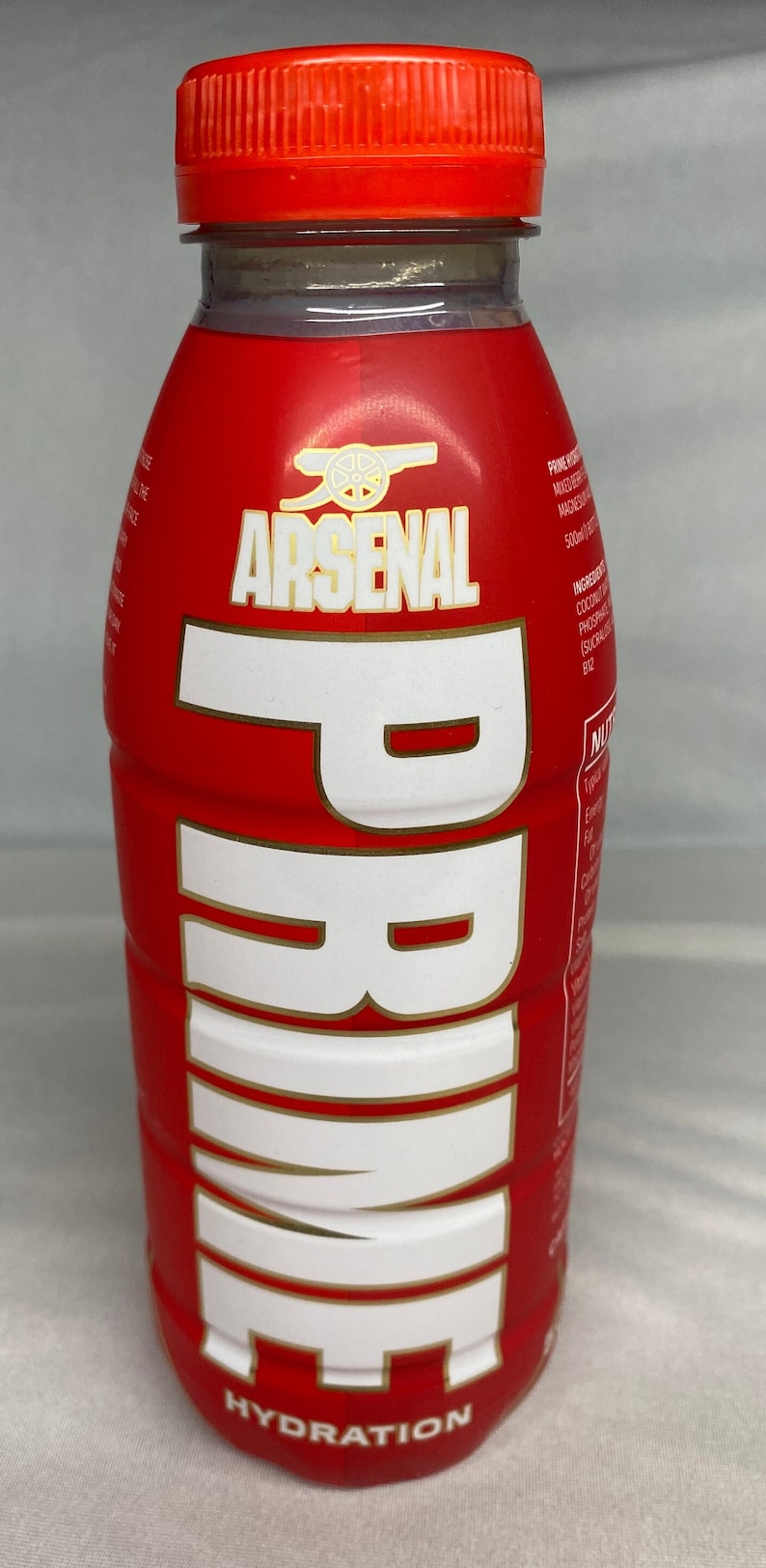 Arsenal Prime Limited Edition UK Exclusive Arsenal bottle