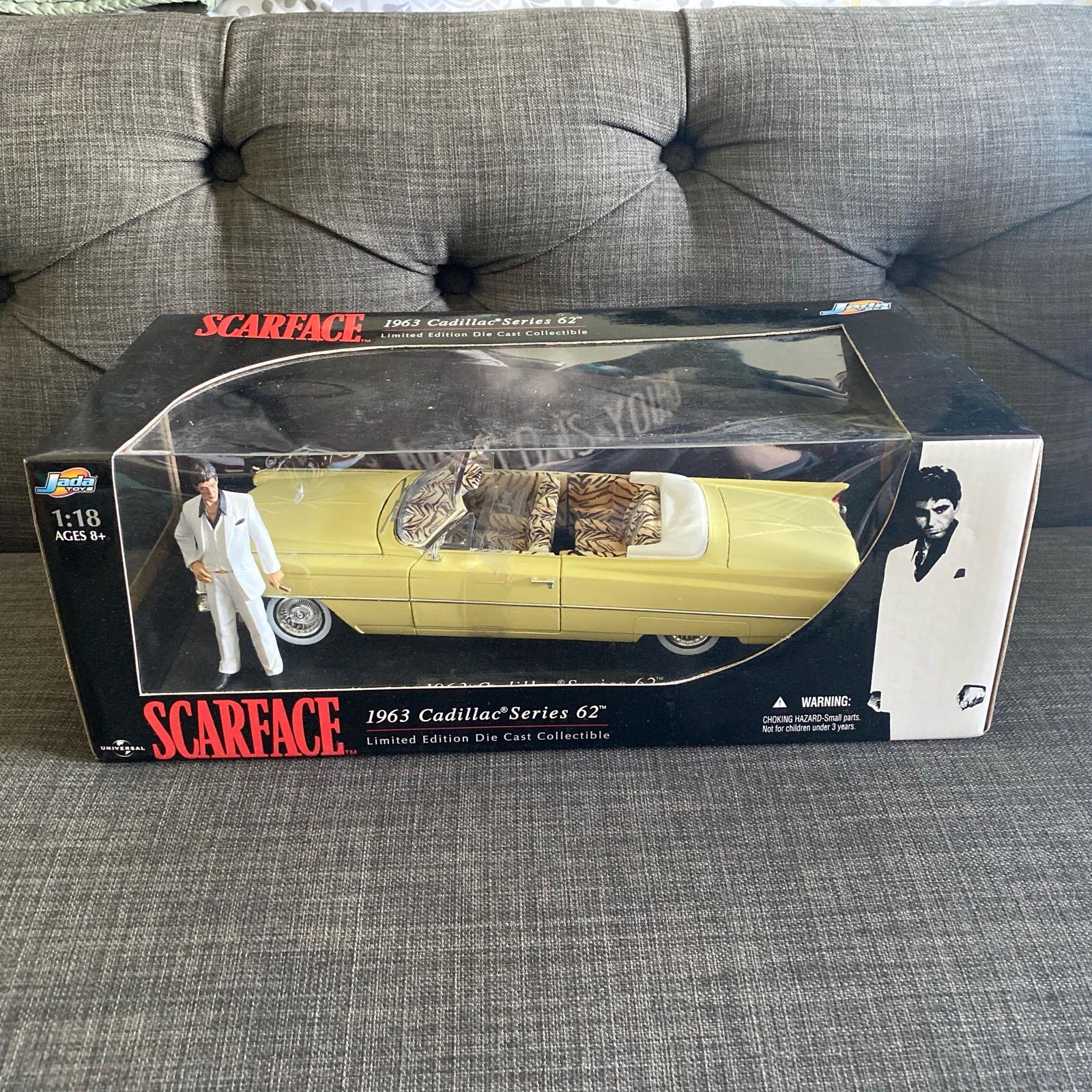 1963 CADILLAC SERIES 62 SCARFACE 1:24 DIECAST MODEL by Jada
