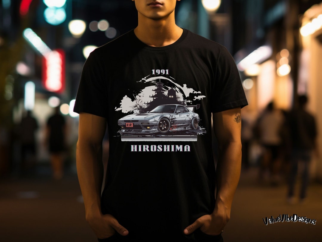 JDM Mazda RX-7 T-shirt JDM Car Shirt Hiroshima Car T-shirt - Etsy