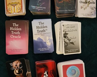 Lecture du Tarot d'Amour et de l'Oracle (18+)