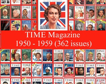 Colección digital de la revista Time - Años 50 (1950-1959) - 362 números