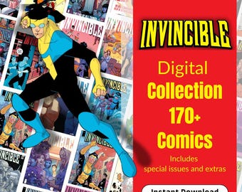 INVINCIBLE: La colección digital definitiva de superhéroes de Robert Kirkman / 2003-2018 / Serie completa + extras / Descarga instantánea