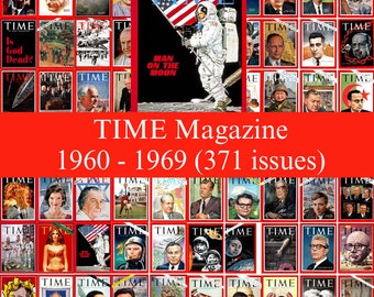 Time Magazine Digital Collection - 1960's (1960-1969) - 371 Issues