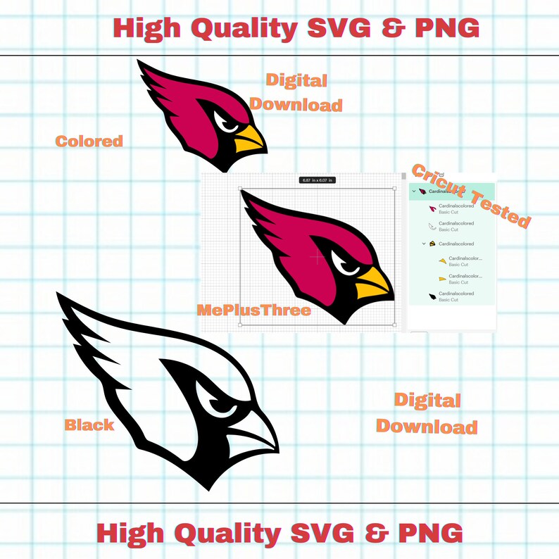 Cardinal Cardinal SVG PNG Cricut Cut File Colored Vector Image cardinal-cardinal-svg-png-cricut-cut-file-colored-vector-image