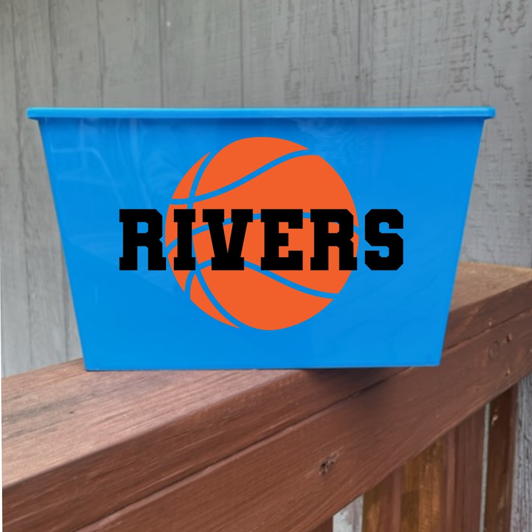 Personalized Basketball Team Buckets Basketball Team Gift Etsy