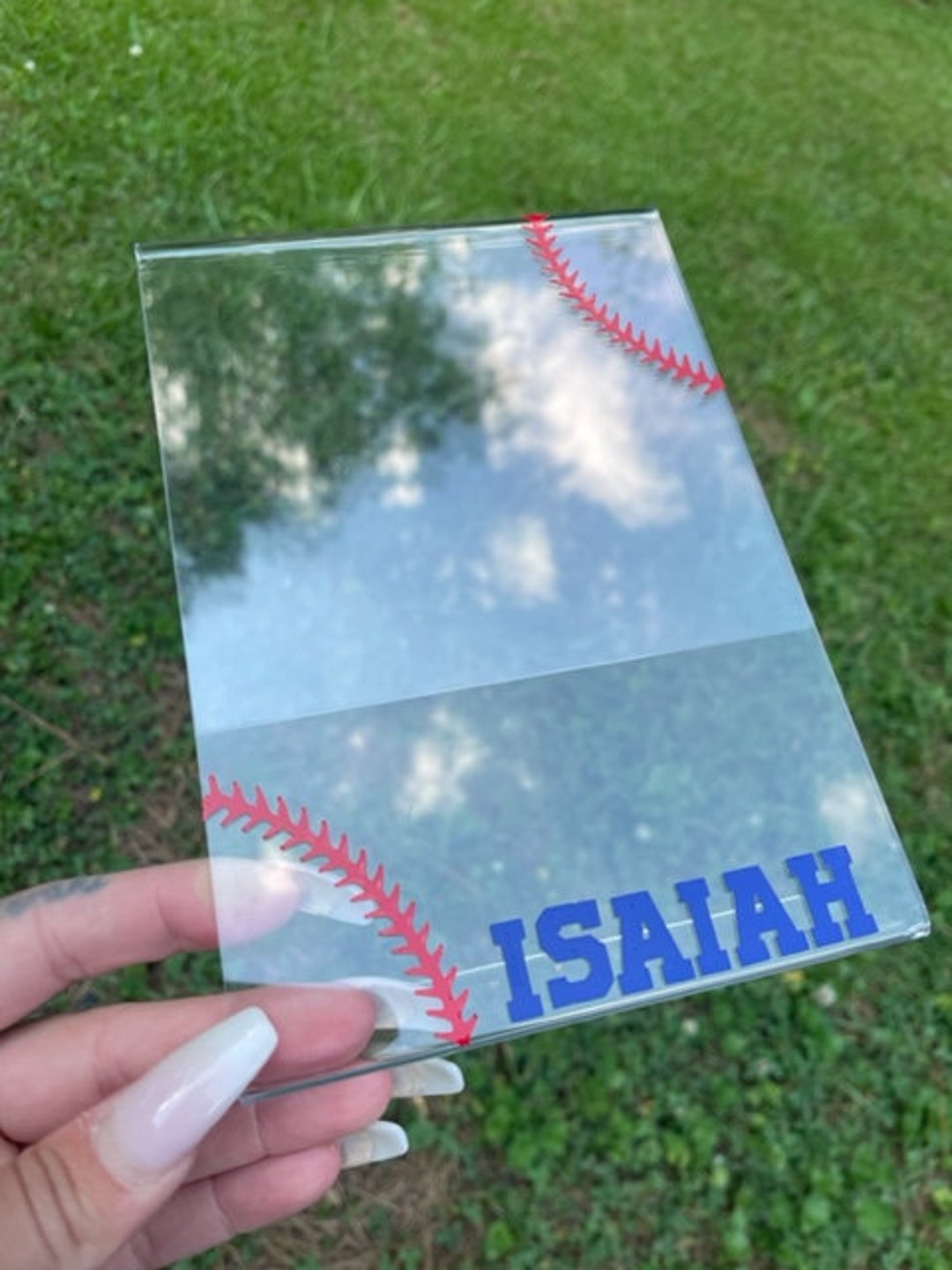 Custom Baseball Team Picture Frame, Personalized Picture Frame