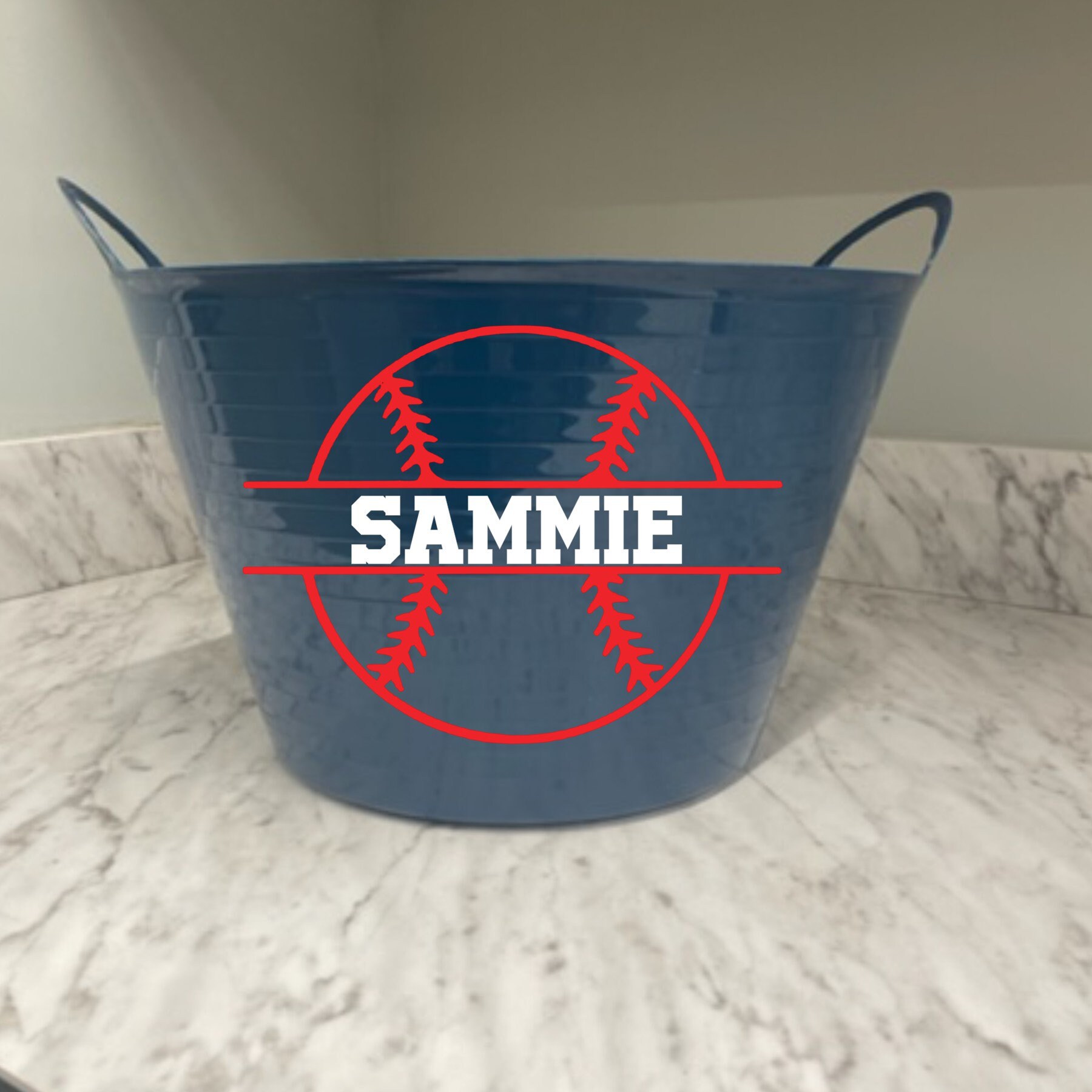 Baseball Dug Out Buckets Personalized Baseball Buckets Senior