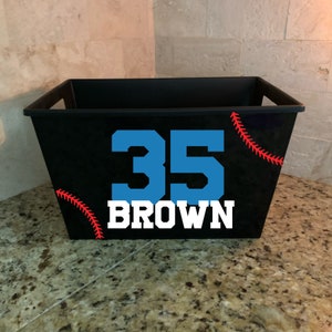 Personalisierte Baseballteam Eimer, Baseballteam Geschenk, Baseball Senior Nacht, Baseballteam Party, Baseball Senior, Senior Nacht, Baseball