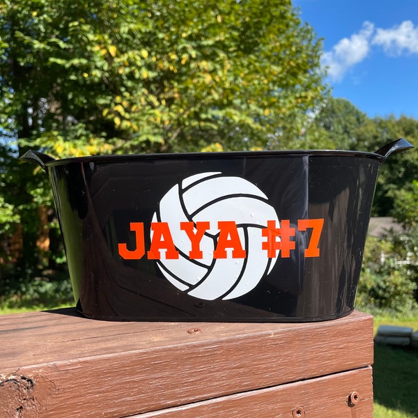 Senior Volleyball Basket Etsy