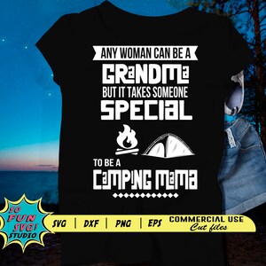Cualquier mujer puede ser una abuela svg dxf png, Camping SVG, Camper Svg, RV Svg, Outdoor Svg, Adventure svg, Camping Png, Camping cita divertida