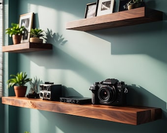 Wooden Floating Shelves