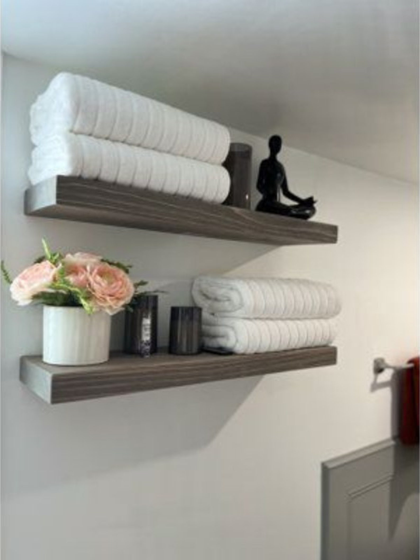 Modern Wood Floating Shelf for Kitchen and Livingroom,decorative Wall ...
