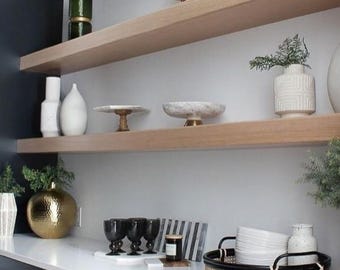 Wooden Floating Shelves