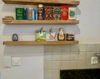 Wooden Floating Shelves