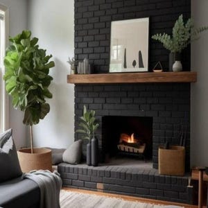 Any Size Fireplace Mantel, Floating Mantel, Custom Fireplace Mantel, TV Shelf, Floating Shelving, Wood Mantel