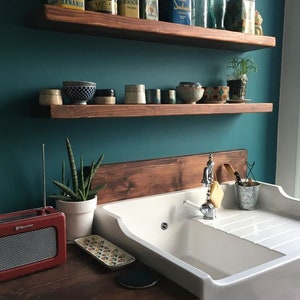 Wooden Floating Shelves