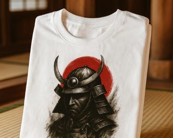 Casque Samurai Kabuto PNG : Art guerrier japonais pinceau (téléchargement numérique