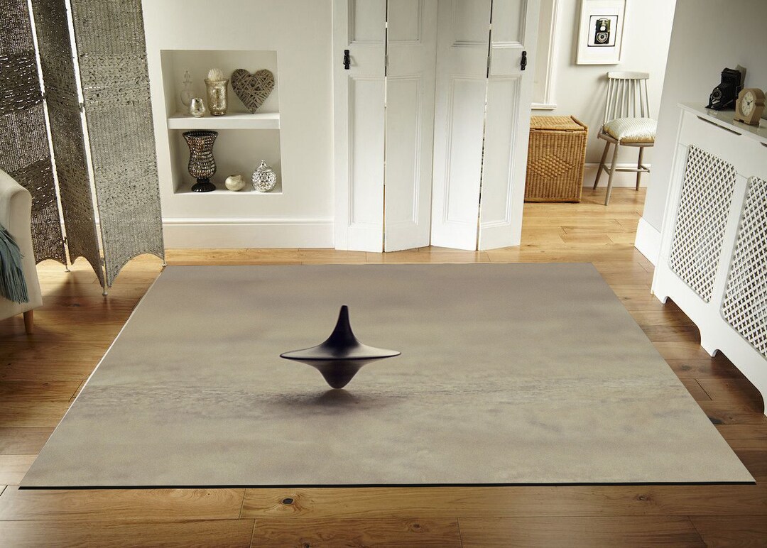 Inception Rug Spinning Top Inception Decor Totem Design Etsy