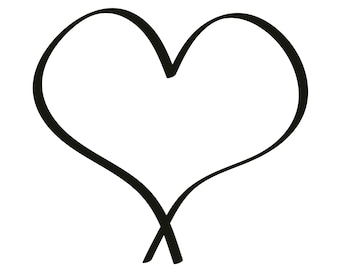 Beautiful Heart Design Instant Downloads in SVG, PNG, EPS, and jpg Formats - Digital Download