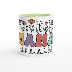 Mother&#39;s Day gift Birthday gift Mug with saying &quot;Mom I love you&quot;