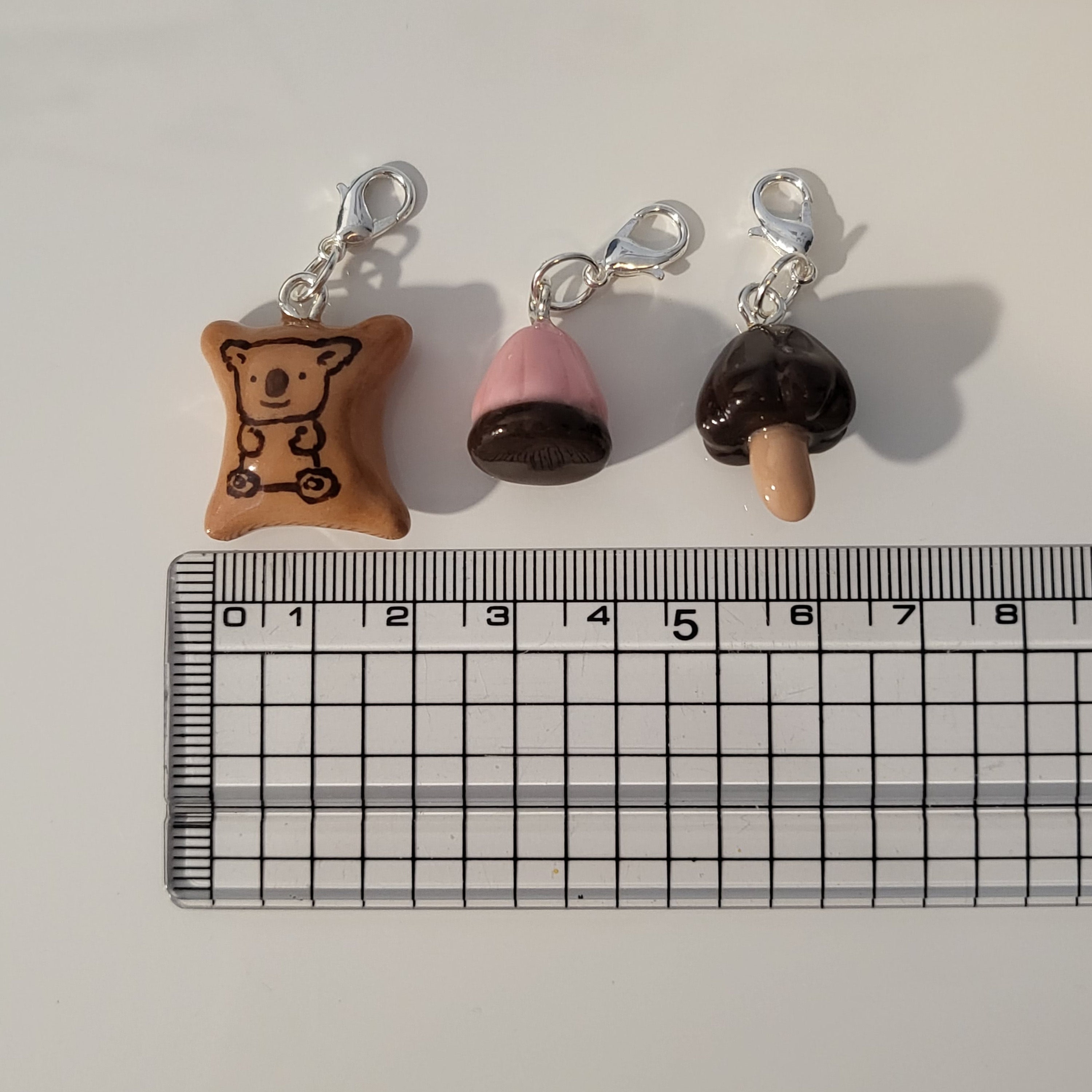 ピコレ　チャーム Japanese Chocolate Charm Set of 3 / Koala's Biscuit, Strawberry