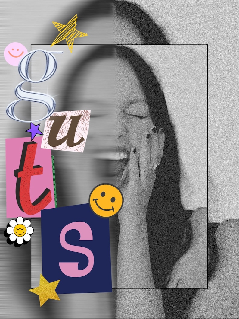 Olivia Rodrigo Guts Poster - Etsy