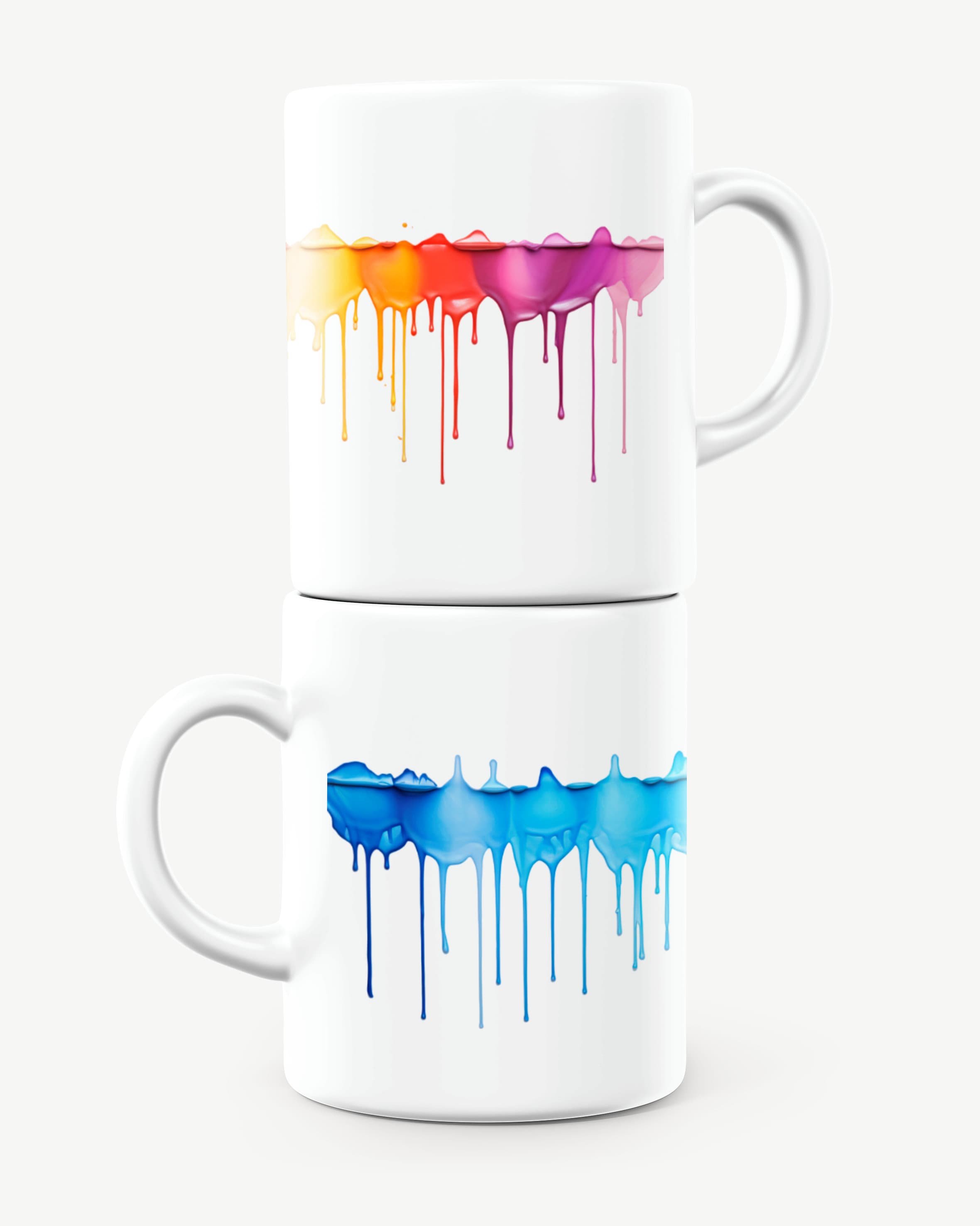 Paint Drip Mug - Etsy New Zealand, image size:2360x2951