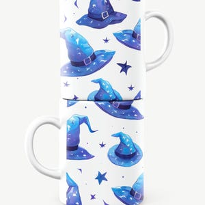 Zauberer Tasse, Hut Tasse, Zauber Tasse, Magier Tasse, Fantasy Tasse, Zauberer Geschenk, Hut Geschenk, Magie Geschenk, Magier Geschenk, Fantasy Geschenk