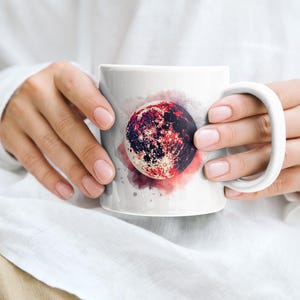 Eclipse Mug, Lunar Mug, Moon Mug, Space Mug, Astronomy Mug, Eclipse Gift, Lunar Gift, Moon Gift, Space Gift, Astronomy Gift