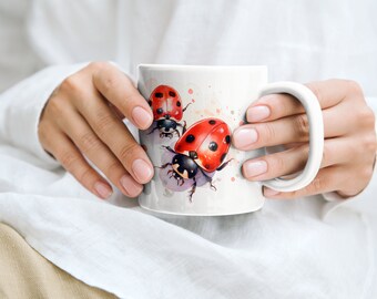 Marienkäfer Becher, Insektenbecher, Käfer Becher, Entomologie Becher, Entomologen Becher, Marienkäfer Geschenk, Insekten Geschenk, Käfer Geschenk, Entomologie Geschenk