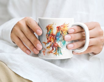 Griffin Mug, Mythical Mug, Creature Mug, Myth Mug, Fantasy Mug, Griffin Gift, Mythical Gift, Creature Gift, Myth Gift, Fantasy Gift