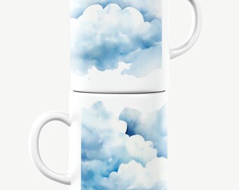 Storm Clouds Mug, Rain Mug, Clouds Mug, Nature Mug, Weather Mug, Storm Clouds Gift, Rain Gift, Clouds Gift, Nature Lover Gift, Weather Gift