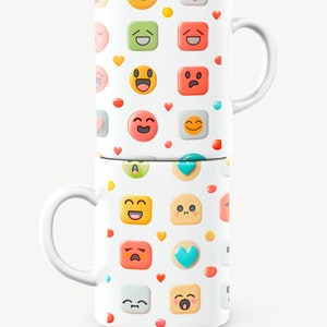 Kubek Emoji, Kubek Emotikon, Kubek Wyrazu, Kubek Twarzy, Kubek Z Kreskówek, Prezent Emoji, Prezent Z Emotikonem, Prezent Wyrazu, Prezent Twarzy, Prezent Z Kreskówek