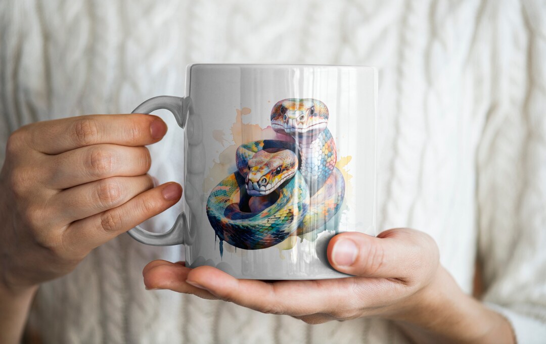 Pythons Mug, Snakes Mug, Animal Mug, Herpetology Mug, Python Lover Gift ...