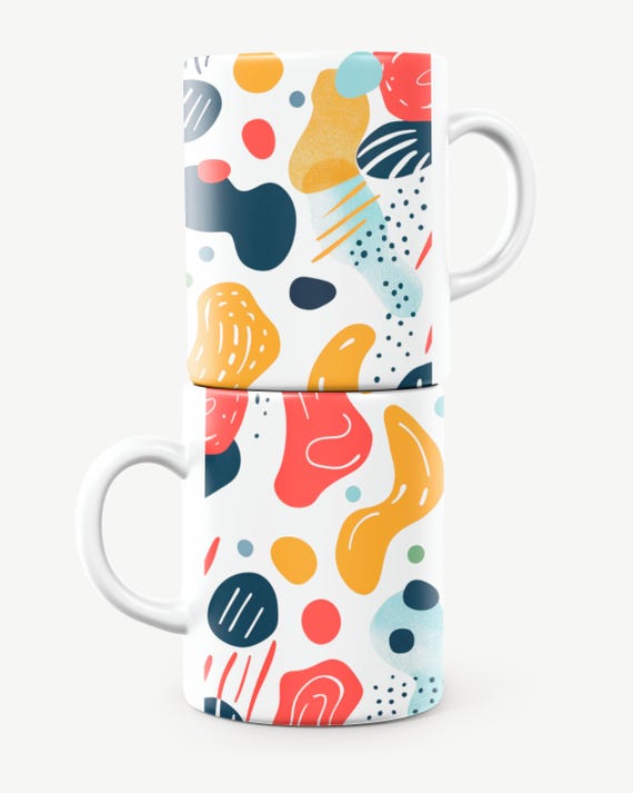 Abstract Mug, Geometric Mug, Shapes Mug, Art Mug, Artist Mug, Abstract  Gift, Geometric Gift, Shapes Gift, Art Gift, Artist Gift - Etsy